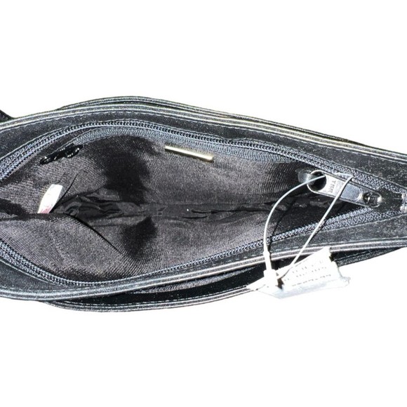New Vintage ganson Black Crossbody Purse - Picture 2 of 2